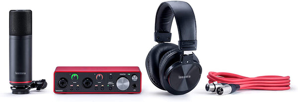 leezora (3rd Gen) USB Audio Interface and Recording Bundle with Pro Tools | First